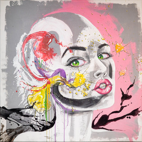 Special Edition Swirl 90x90cm
