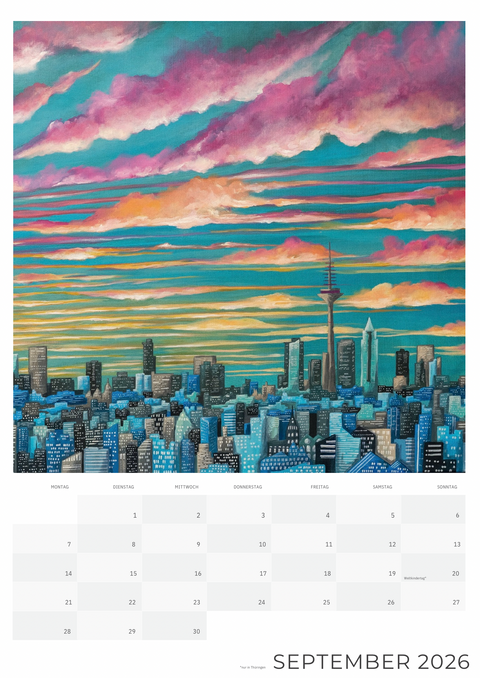 Frankfurt ist bunt Kalender 2026