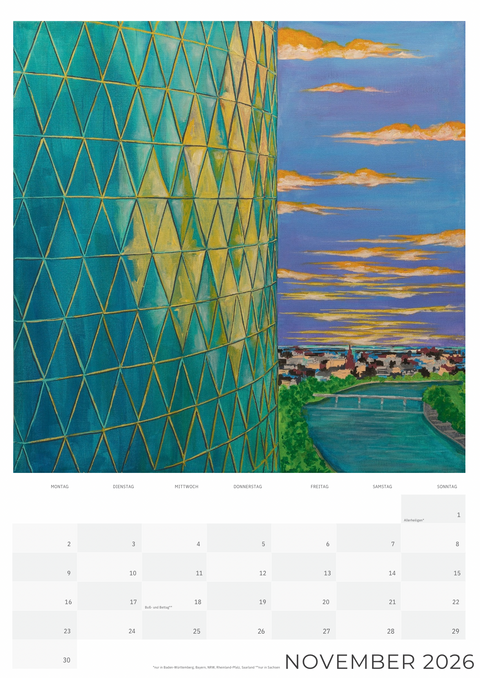 Frankfurt ist bunt Kalender 2026