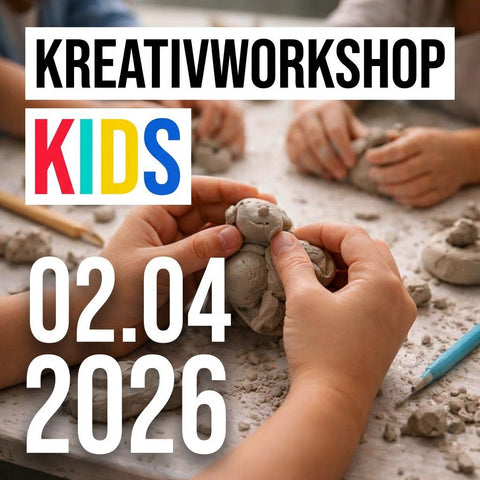 Kreativ-Workshop KIDS – Plastisches Gestalten, Modellieren & Formen
02.04.2026 · 14–16 Uhr