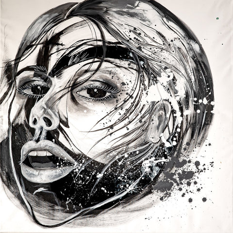 Swirl "Cora" 90x90cm
