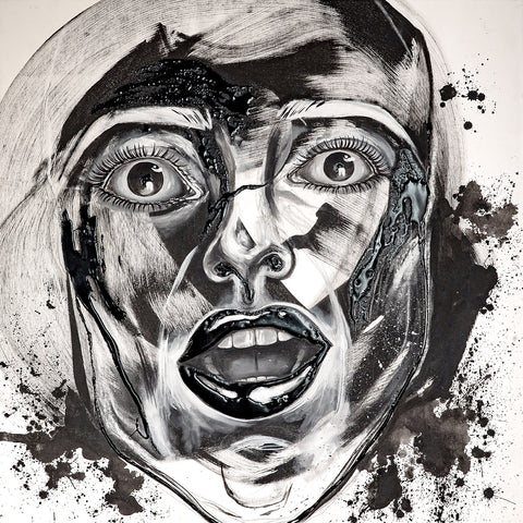 Swirl "Sam" 90x90cm
