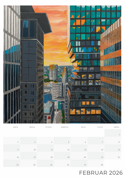 Frankfurt ist bunt Kalender 2026