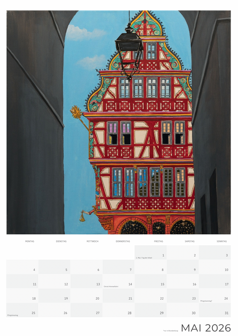 Frankfurt ist bunt Kalender 2026