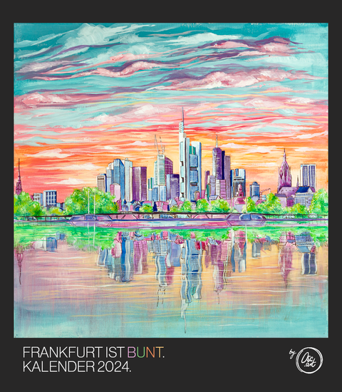 Frankfurt ist bunt Kalender 2024 Selbstabholer