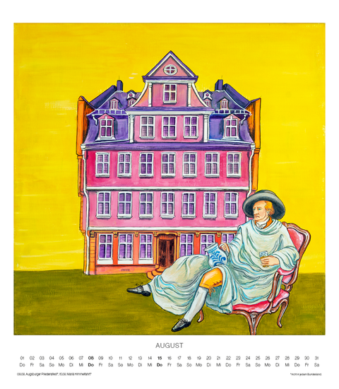 Frankfurt ist bunt Kalender 2024 Versand